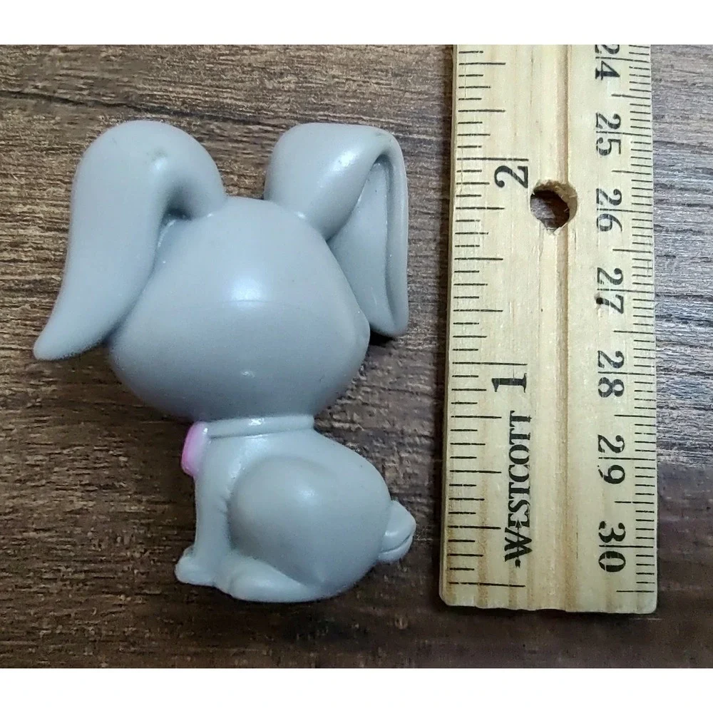 Barbie Pet Bunny Mattel Toy Rabbit Figurine Figure Animal Spring Cute Gray 2